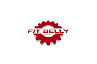 design beautiful better nice fit belly gear logo for you