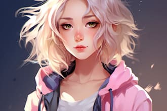 draw a anime portrait for you