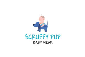design modern beautiful babywear brand logo