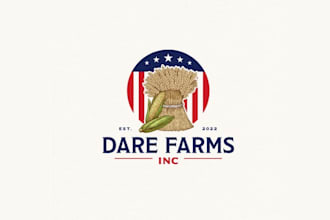 craft a professional modern rustic logo design