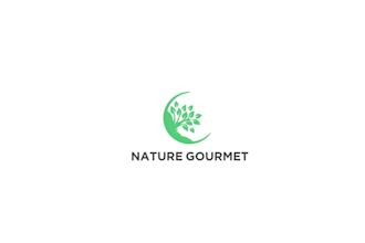 do minimal brand super nature gourmet logo in 1 day
