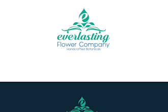 do a hand drawn botanical boho modern logo for you