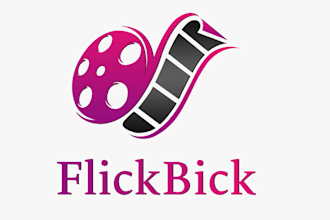 design good looking film logo with unique concept