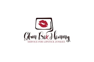 design elegant progressive lipstick logo for you