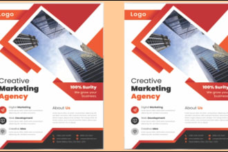 design awesome church flyer, travel, event, flyer, business, leaflet brochure