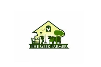 do elegant traditional geek farmer logo unlimited revisions