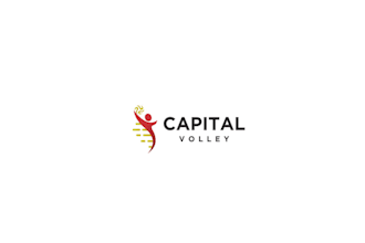 design premium original capital volley logo in 1 day