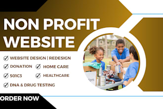 dna testing, non profit, 501c3, home care, healthcare, donation website
