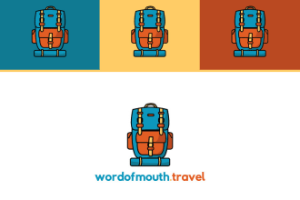 do a travel agency adventure tourism beach vacation logo