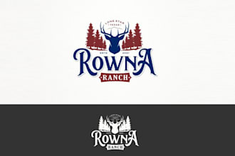 do creative ranch logo for you with my on creativity