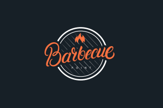 design high quality BBQ  logo in high definition
