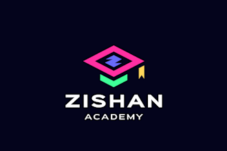 give creative education logo design with new concepts