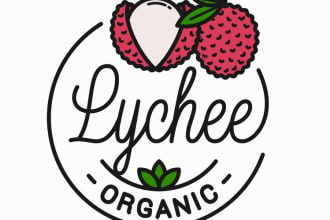 design creative fruit logo for your business only 22 hours