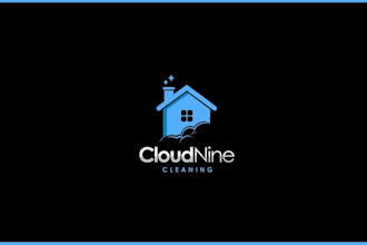design a unique clean house, janitorial or commercial cleaning logo