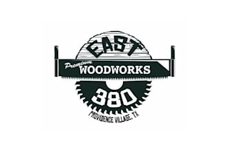 design high quality wood work logo in high definition