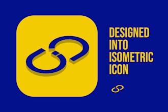 design custom isometric app icon