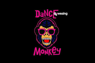 design high quality monkey logo in high definition