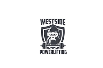 do original premium great smart westside powerlifting gorilla logo