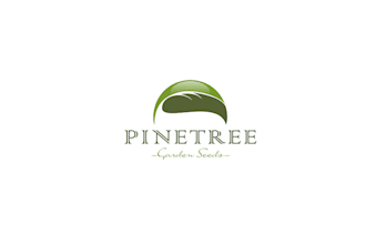 do attractive beautiful nice pine tree garden seeds logo for you