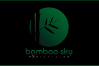 do a wonderful restaurant, bar and night club logo design