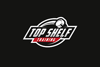 design classic premium amazing ice hockey training logo in 1 day