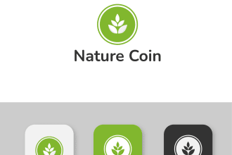 make a cryptocurrency, blockchain, or coin logo for you