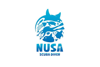 design genuine legend nice dive center logo