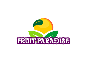 do create awesome fruits and drinks logo within 12 hours