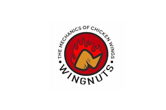 design modern unique chief chicken wings logo with package