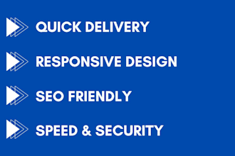 design a unique and responsive wordpress website