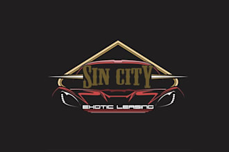 make excellent classic smart exotic car rental logo fast delivery