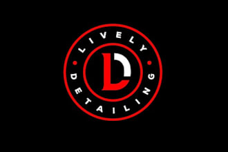 design awesome modern best  lively detailing experts logo for you
