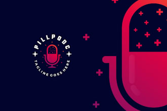 design podcast cover art and itunes podcast logo professionally