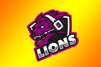 design high quality lion sport logo with satisfaction guaranteed