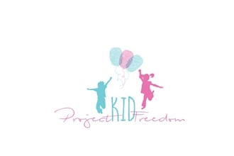 design elegant attractive eye catching project kid freedom logo