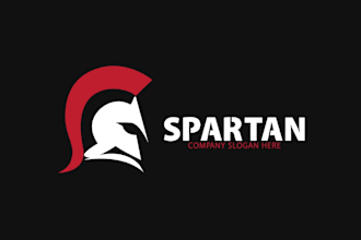 design eye catchy spartan logo for your company