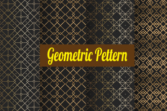 design modern seamless textile repeat geometric unique pattern