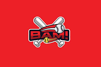 design modern traditional excellent indoor baseball facility logo