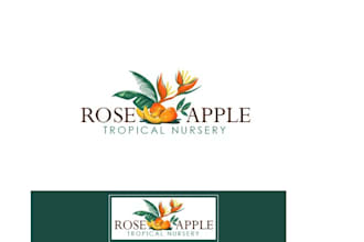 create beautiful fruit nursery logo for your business