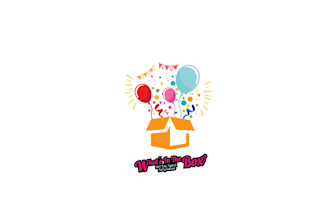 design premium original super typical party games logo