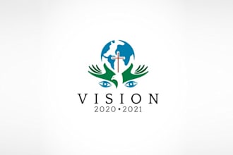 create a beautiful church logo design
