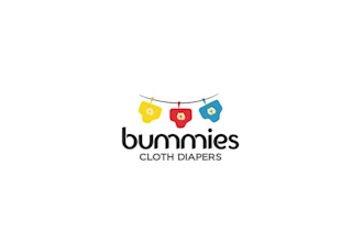 do attractive popular classic cloth diaper delivery service logo