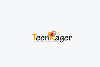 design wonderful excellent teen rager logo