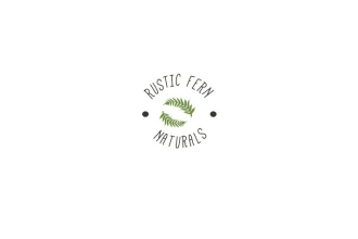 design traditional elegant rustic fern naturals logo