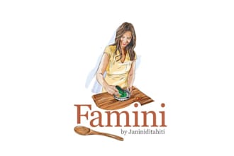 design famous genuine cooking products logo