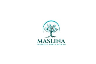 design outstanding dynamic maslina logo