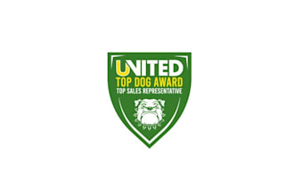 design perfect worthy top dog award logo