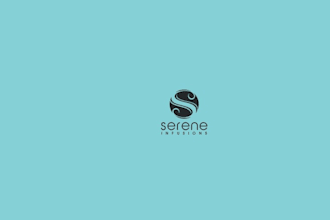 design high quality famous serene infusions logo