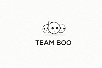 design genius genuine a playful new logo for team boo