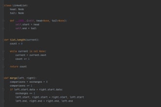 fast data structures and algorithms project in java python c